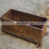 Corten Steel Planters With Four Feet thumbnail-4