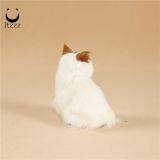 ITZZZ Realistic Life Size Simulation Sitting Cat Furry Animal With Plastic Cat Photography Props thumbnail-2
