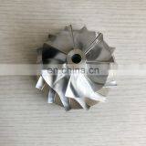 S218 62.60/84.48mm 7+7 Blades High Performance Turbo Aluminum 2618/milling/billet Compressor Wheel thumbnail-2