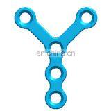 Качественно проверенные стопорные винты для челюстно-лицевой области диаметром 1,5 мм, сертифицированные по CE. Y-образные пластины для челюстно-лицевой области типа III, пластины и винты