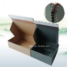 Zipper Carton, Customized Carton, Clothing Gray Zipper Airplane Carton, Postal Express Carton thumbnail-1