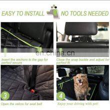 Custom Non-Slip Waterproof Pet Car Seat Cover Car Dog Mat Side Flaps thumbnail-2