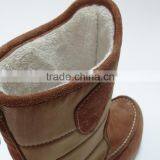 Wiley Herringbone Nylon and Suede Upper Furry Lining Moccasin Boots thumbnail-6