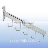 China Metal Chrome 5-hook Gridwall Faceout Hook thumbnail-1