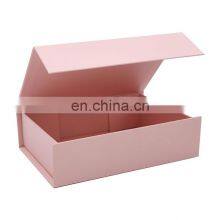 Bespoke Pink Baby Girls Gift Packaging Magnetic Flap Shallow Gift Box Wholesale thumbnail-2