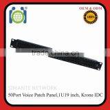 Krone CAT3 50 Port RJ11 Voice Patch Panel