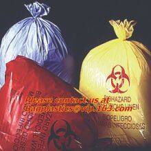 Biohazard Disposal Bags With Warning Label/Sterilization Indicator Lab Can Liners Labeling Biohazardous Trash Safely thumbnail-4
