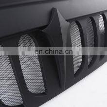 2019 New ABS Front Grille for Jeep-wrangler JK Grills With Light 4x4 Accessory Maiker Manufacturer thumbnail-5