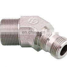 Carbon Steel Pipe Elbow Metric Hydraulic Connectors Hydraulic Fittings Elbow for Sale thumbnail-1