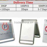 Wet Floor Caution Sign/no Parking Signs/ Warning Sign in Hotels thumbnail-6