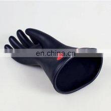 Class 0 Low Voltage 1KV Long Electric Worker Safety Hand Protection Latex Rubber Insulating Gloves thumbnail-3