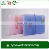 Frosted pp Expanding Folder Wallet Hard Plastic Accordion Folder With String Closure thumbnail-2