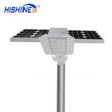 Hishine Factory 100w Solar Led Street Light With Sensor for Outdoor in Smart Cities thumbnail-3