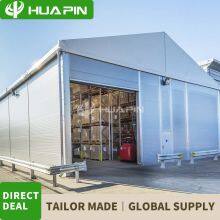 Aluminum Profile Storage Shelter Warehouse Tent For Storage Warehouse With Sandwich Wall