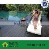 Dark Color Hollow HDPE Wpc Floorng for Resorts Swmming Pool thumbnail-1