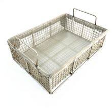 Customized Design 304 Stainless Steel Woven Mesh Basket For Storage thumbnail-3