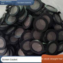 Filter Screen Gasket Rubber Sealing Gasket Dn20 Rubber Filter Screen 6 Points 304 Filter Screen 40 Mesh Sealing Elastic Yufeng thumbnail-5