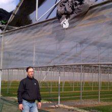 50% Aluminum Shade Net For Greenhouse Shading, Vegetable Garden Protection Silver Shade Mesh,UV Resistant Plastic Thermal Screen thumbnail-2