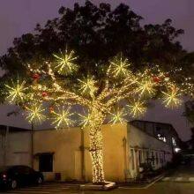 Solar Firework Dandelion Lamp - LED Globe for Garden Lawn Landscape Holiday Outdoor Decoration thumbnail-3