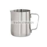 20 oz Espresso Coffee Milk Frothing Pitcher, Stainless Steel, 18/8 Gauge Coffee Frother Pitcher thumbnail-4