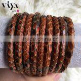 Hot Sale Snake Skin Strap, 5mm Round Leather Cord, High Class Snake Skin Leather Cord thumbnail-4