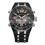 MIDDLELAND-8015 stainless steel LED sports watches