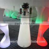 PE Plastic Bar Table With LED Light and Remote Control YXF-50120H