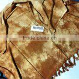 PESHTEMAL Turquoise Fouta Towel Hammam, Pestemal Tye Dye Fout Towel Beach Napthol Dye Wholesale Fouta Pareo thumbnail-2