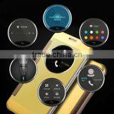 Shockproof Selectroplating Smart Intelligent Flip Cover Business Mirror Phone Case for Samsung s7 / S7edge thumbnail-2