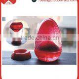 New Product Volcanic Eruption Liquid Hourglass for Home Decoration,sand Timer