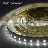 16.4FT Double Row 5050 RGB LED Strip 5M 600 Led SMD Led Fleible Light Ribbon Tape & DC 12V 10A Power & 86bo Dimmer Controller thumbnail-5