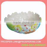 Ceramic Easter Bowl With Crackle Glaze thumbnail-1