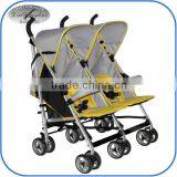 New Product Baby Walker Popular Cheap Baby Twins Stroller Pushchair 3032T thumbnail-1