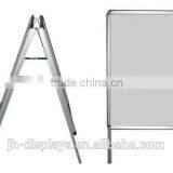Open Snap Front Loading Professional Poster Stand Double Side thumbnail-3