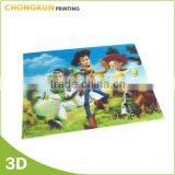 Hot Sale 3D Cartoon Decorative Picture, 3D Wall Pictures With Lenticular Printing