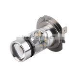 2pcs H7 100W High Power COB LED Car Auto DRL Driving Fog Tail Headlight Light Lamp Bulb White 12-24V Car Styling Free Shipping thumbnail-5