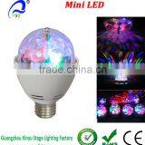 Rotating Disco Ball 360 Degree LED Disco Stage Light Home Party Bulb and Disco Lighting With Star Shower Effects thumbnail-1