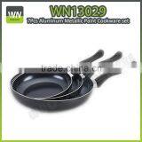 5pcs High Quality Grey Aluminum Marble Coating Cookware