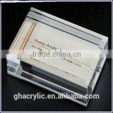 GH-RZ608 Durable and Elegant Acrylic Rack for Office , Customzied Acrylic Pen Box thumbnail-1