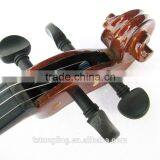Popular Student Violin With Dark Color Immtation Ebony Accessories Violin 4/4 Quality Choice thumbnail-6