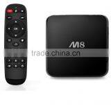 Get USD$50 !! Quad Core +2G/8G+ 1080P OTT TV Box Android Phone TV Box Model No.M8 thumbnail-1