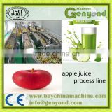 Automatic fruit juice processing line used for orange / mango / apple juice