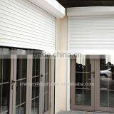 horizontal slatted door