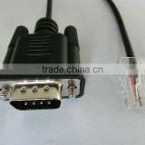 Durable DB9F to RG 45 Cable