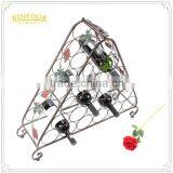 Hot Sale Household Portable Metal Wine Glass Display Wine Rack Cabinets thumbnail-2