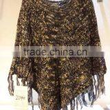 New Arrival Fashion Design High Quality Mexican Ladies Poncho Cashmere Poncho Women Sweater Wholesale China 2016 Quality Choice thumbnail-1