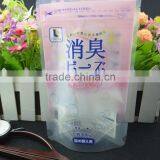 High Quality Heat Seal PA+PE Lamination Plastic Square Bottom Zipper Bag Factory Wholesale thumbnail-1