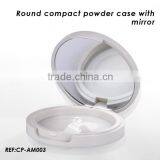 2014 Best Seller Round Empty Compact Case With Mirror