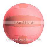 SIZE4 Hand Stitched Leather Volleyball Ball thumbnail-1