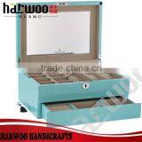 Hot!!! Customized China Manufacturer Exhibition Finish Classic Wooden Jewelry Box Wholesale thumbnail-4